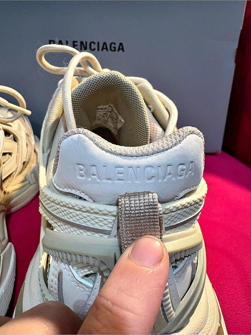 Balenciaga Track 2 Sneakers in Nude EU 38 - Picture 7 of 11